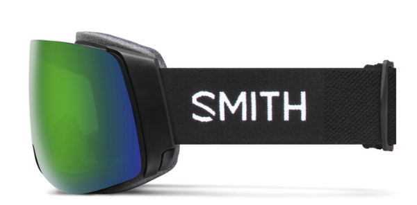 SMITH 4D MAG Black/Chromapop Sun Green Mirror + Bonus Lens